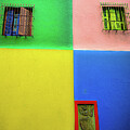 Colorful Wall in La Boca