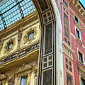 Ornate Architectural Detail at Galleria Vittorio Emanuele II